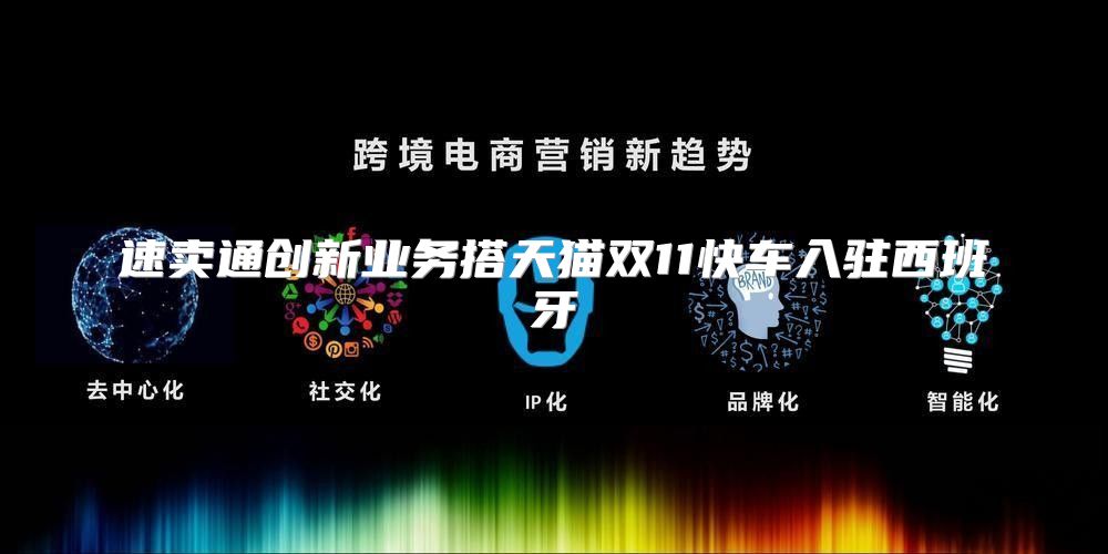 速卖通创新业务搭天猫双11快车入驻西班牙