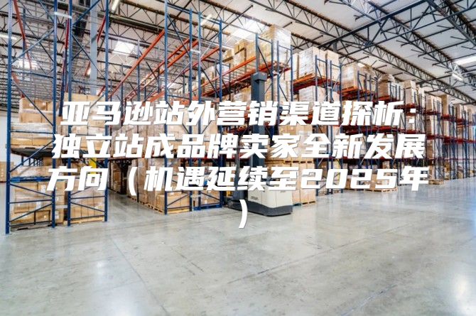 亚马逊站外营销渠道探析：独立站成品牌卖家全新发展方向机遇延续至2025年