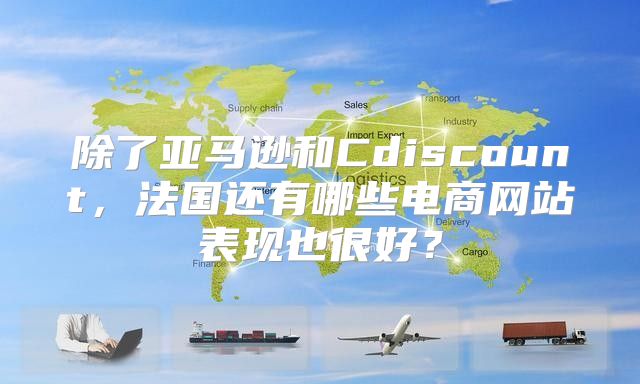 除了亚马逊和Cdiscount，法国还有哪些电商网站表现也很好？