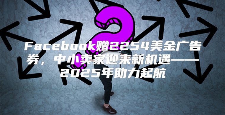 Facebook赠2254美金广告券，中小卖家迎来新机遇——2025年助力起航