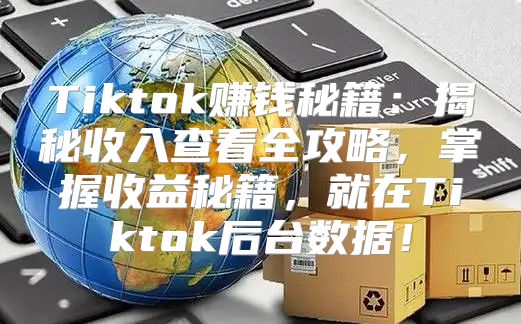 Tiktok赚钱秘籍：揭秘收入查看全攻略，掌握收益秘籍，就在Tiktok后台数据！