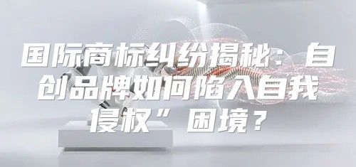 国际商标纠纷揭秘：自创品牌如何陷入自我侵权”困境？