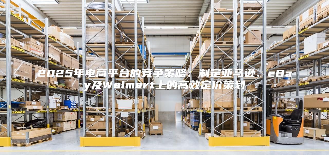 2025年电商平台的竞争策略：制定亚马逊、eBay及Walmart上的高效定价策划