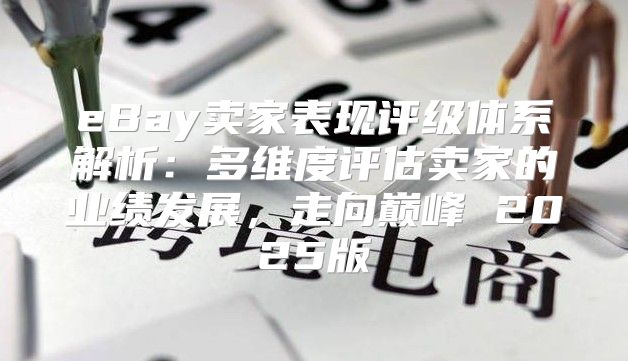 eBay卖家表现评级体系解析：多维度评估卖家的业绩发展，走向巅峰 2025版