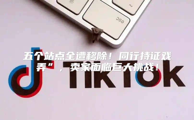 五个站点全遭移除！同行持证戏弄”，卖家面临巨大挑战！