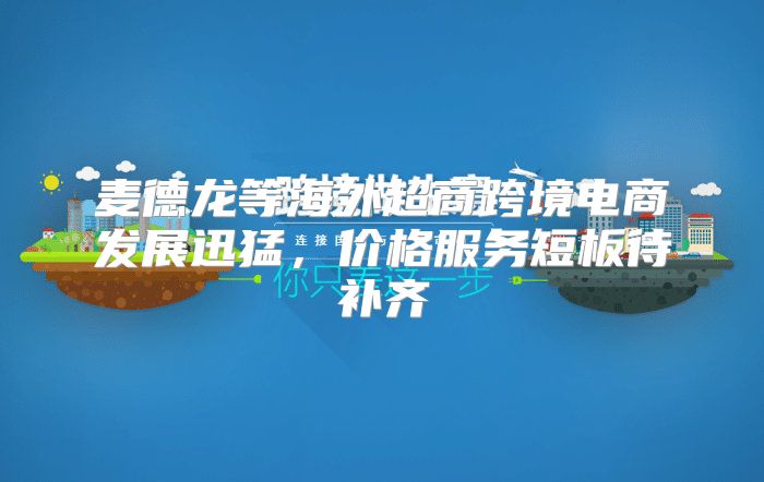 麦德龙等海外超商跨境电商发展迅猛，价格服务短板待补齐
