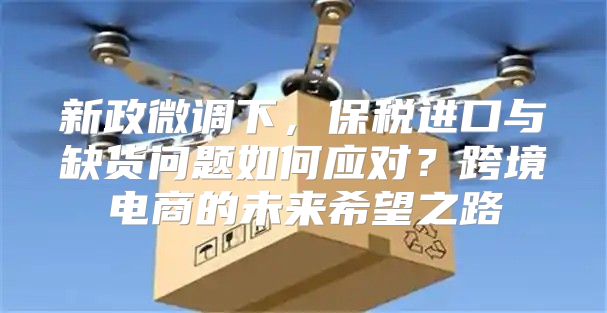 新政微调下，保税进口与缺货问题如何应对？跨境电商的未来希望之路