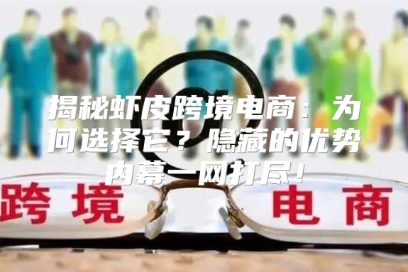 揭秘虾皮跨境电商：为何选择它？隐藏的优势内幕一网打尽！