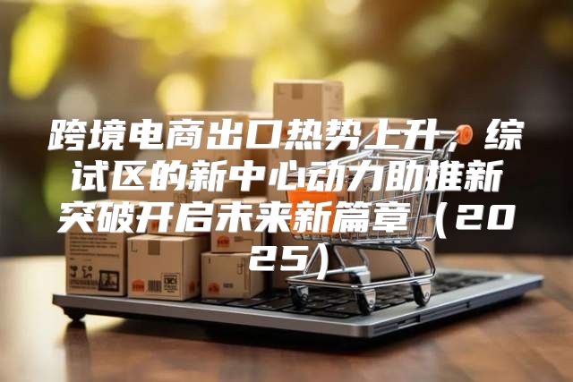 跨境电商出口热势上升，综试区的新中心动力助推新突破开启未来新篇章2025