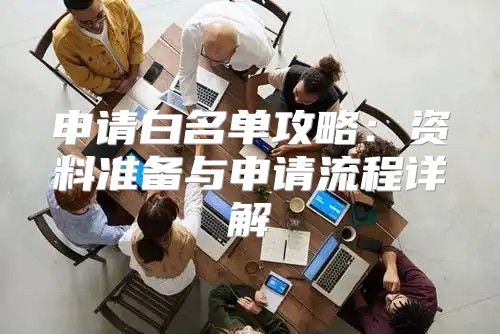 申请白名单攻略：资料准备与申请流程详解