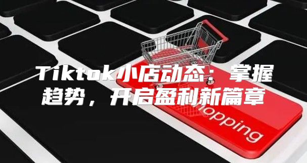 Tiktok小店动态：掌握趋势，开启盈利新篇章