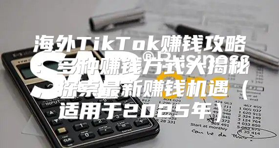 海外TikTok赚钱攻略：多种赚钱方式大揭秘，探索最新赚钱机遇适用于2025年