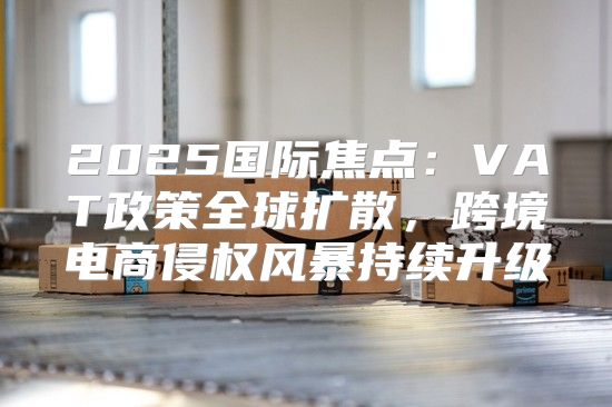 2025国际焦点：VAT政策全球扩散，跨境电商侵权风暴持续升级