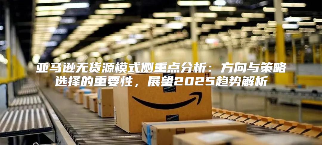 亚马逊无货源模式侧重点分析：方向与策略选择的重要性，展望2025趋势解析