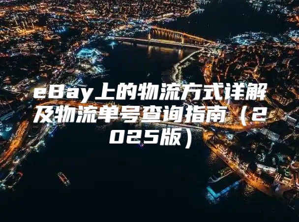 eBay上的物流方式详解及物流单号查询指南2025版
