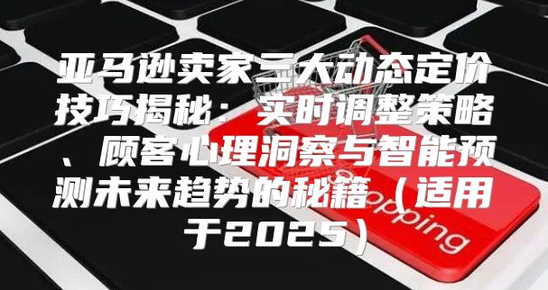 亚马逊卖家三大动态定价技巧揭秘：实时调整策略、顾客心理洞察与智能预测未来趋势的秘籍适用于2025