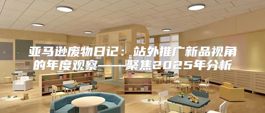 亚马逊废物日记：站外推广新品视角的年度观察——聚焦2025年分析