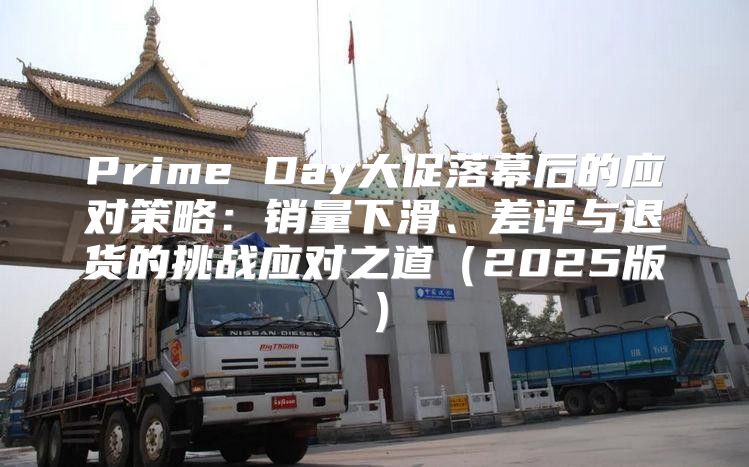 Prime Day大促落幕后的应对策略：销量下滑、差评与退货的挑战应对之道2025版