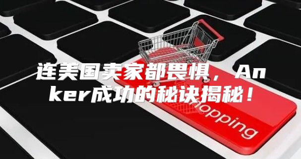 连美国卖家都畏惧，Anker成功的秘诀揭秘！