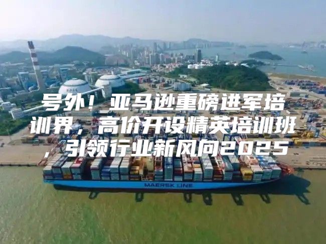 号外！亚马逊重磅进军培训界，高价开设精英培训班，引领行业新风向2025