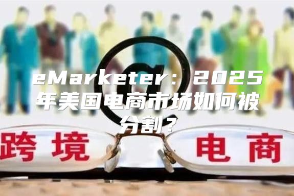 eMarketer：2025年美国电商市场如何被分割？