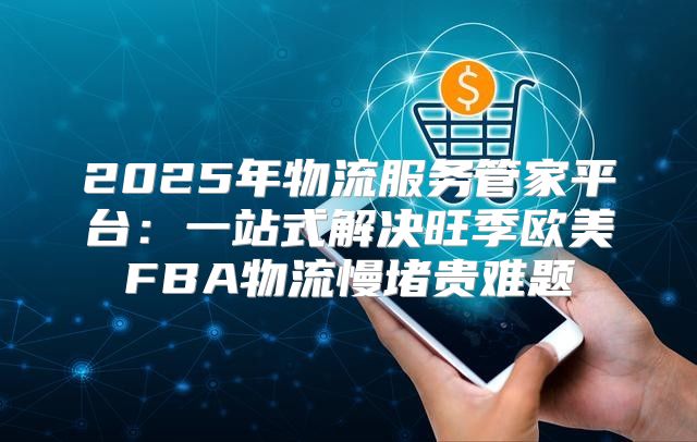 2025年物流服务管家平台：一站式解决旺季欧美FBA物流慢堵贵难题