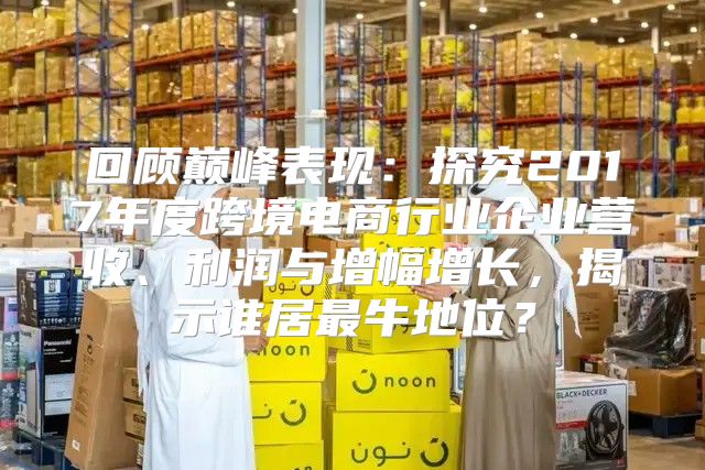 回顾巅峰表现：探究2017年度跨境电商行业企业营收、利润与增幅增长，揭示谁居最牛地位？