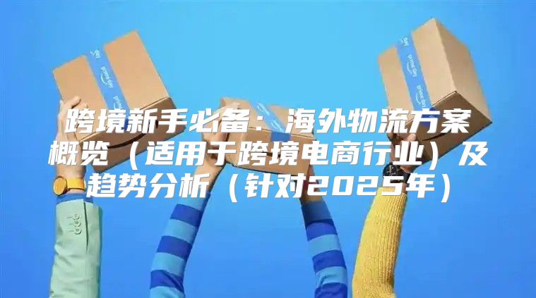 跨境新手必备：海外物流方案概览适用于跨境电商行业及趋势分析针对2025年