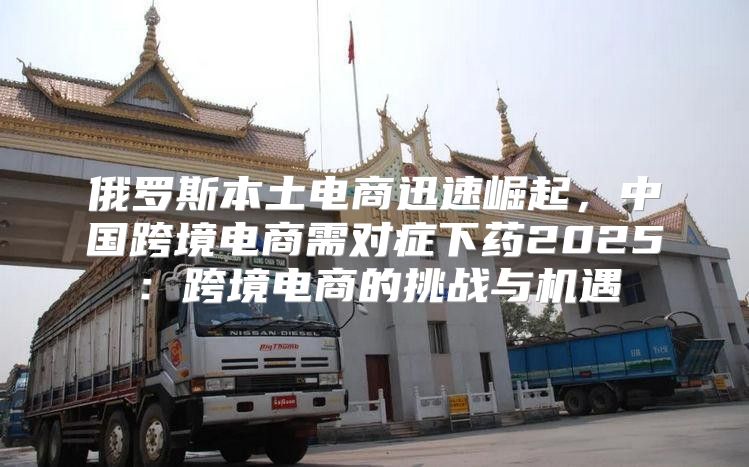 俄罗斯本土电商迅速崛起，中国跨境电商需对症下药2025跨境电商的挑战与机遇