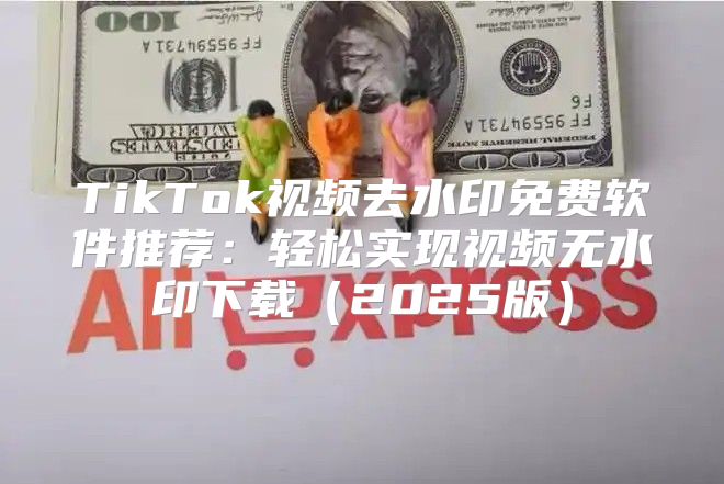 TikTok视频去水印免费软件推荐：轻松实现视频无水印下载2025版