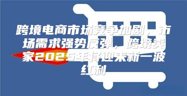 跨境电商市场竞争加剧，市场需求强势反弹，跨境卖家2025年将迎来新一波红利