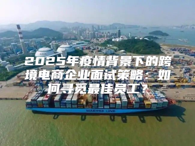 2025年疫情背景下的跨境电商企业面试策略：如何寻觅最佳员工？