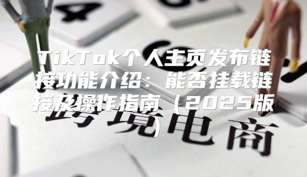 TikTok个人主页发布链接功能介绍：能否挂载链接及操作指南2025版