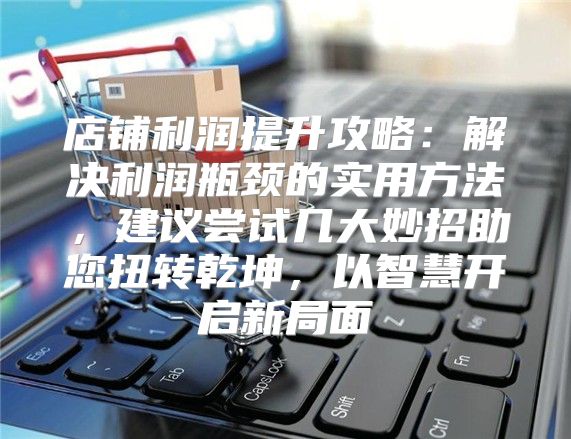 店铺利润提升攻略：解决利润瓶颈的实用方法，建议尝试几大妙招助您扭转乾坤，以智慧开启新局面