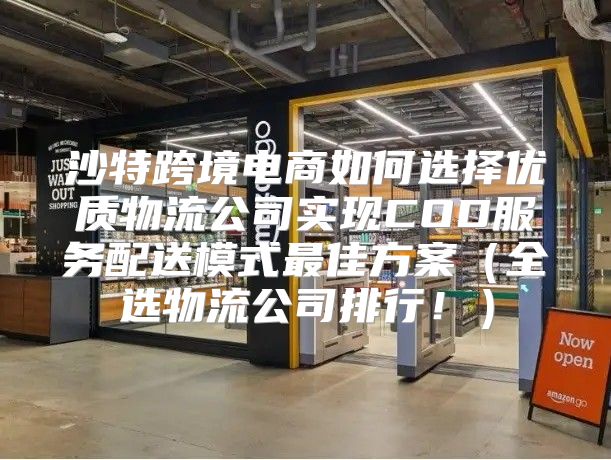 沙特跨境电商如何选择优质物流公司实现COD服务配送模式最佳方案全选物流公司排行！