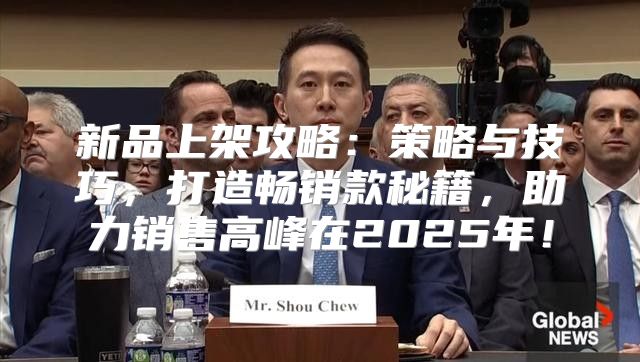 新品上架攻略：策略与技巧，打造畅销款秘籍，助力销售高峰在2025年！