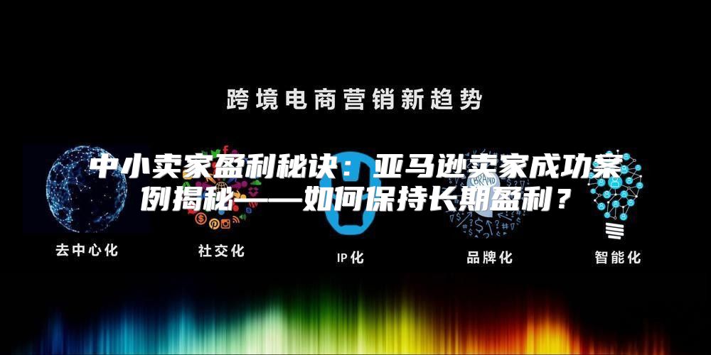 中小卖家盈利秘诀：亚马逊卖家成功案例揭秘——如何保持长期盈利？
