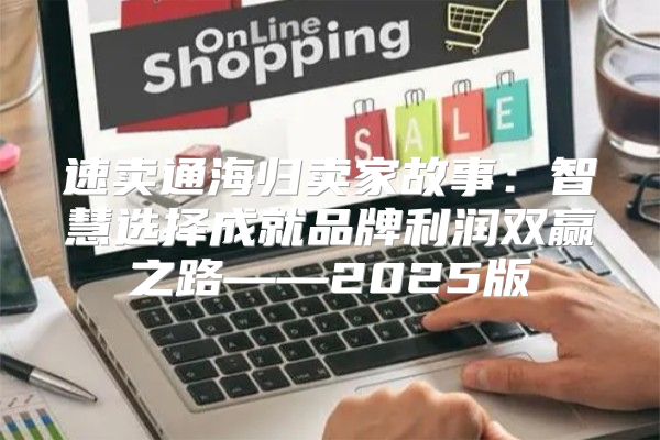 速卖通海归卖家故事：智慧选择成就品牌利润双赢之路——2025版