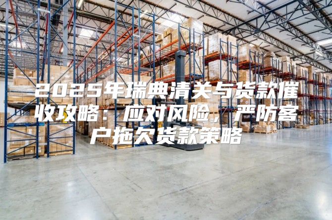 2025年瑞典清关与货款催收攻略：应对风险，严防客户拖欠货款策略