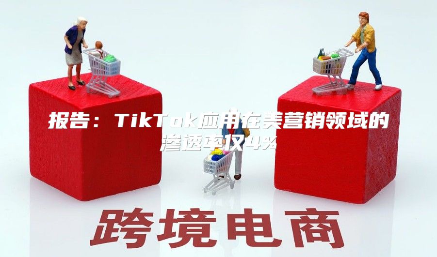 报告：TikTok应用在美营销领域的渗透率仅4%