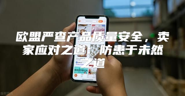 欧盟严查产品质量安全，卖家应对之道：防患于未然之道