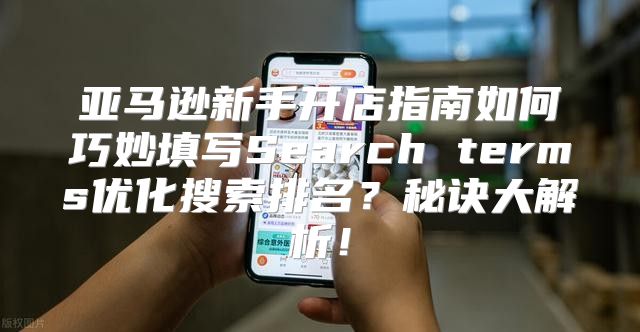 亚马逊新手开店指南如何巧妙填写Search terms优化搜索排名？秘诀大解析！