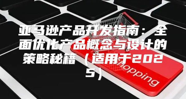 亚马逊产品开发指南：全面优化产品概念与设计的策略秘籍适用于2025