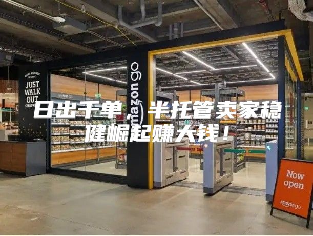 日出千单，半托管卖家稳健崛起赚大钱！