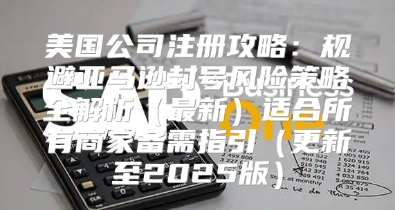 美国公司注册攻略：规避亚马逊封号风险策略全解析最新适合所有商家备需指引更新至2025版
