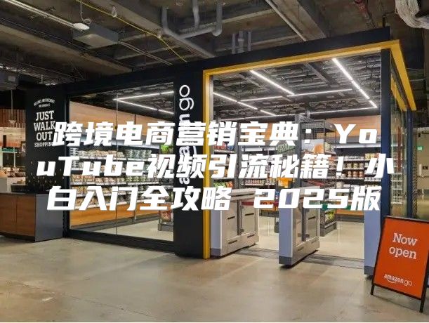 跨境电商营销宝典：YouTube视频引流秘籍！小白入门全攻略 2025版