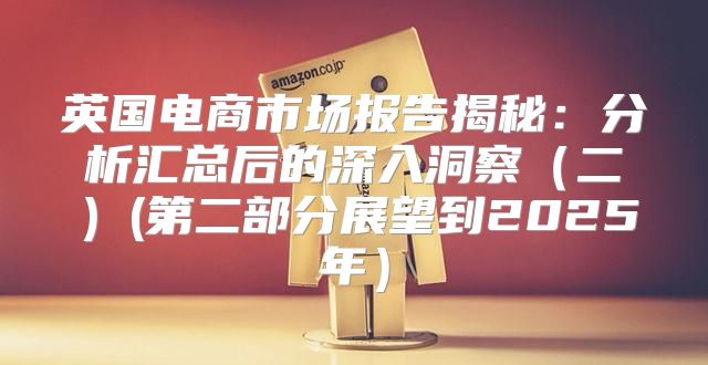 英国电商市场报告揭秘：分析汇总后的深入洞察二(第二部分展望到2025年