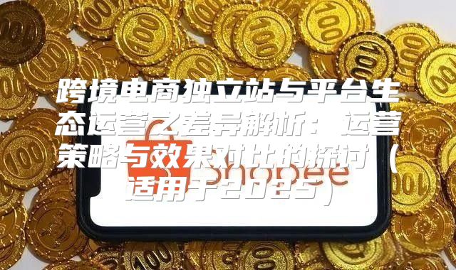 跨境电商独立站与平台生态运营之差异解析：运营策略与效果对比的探讨适用于2025