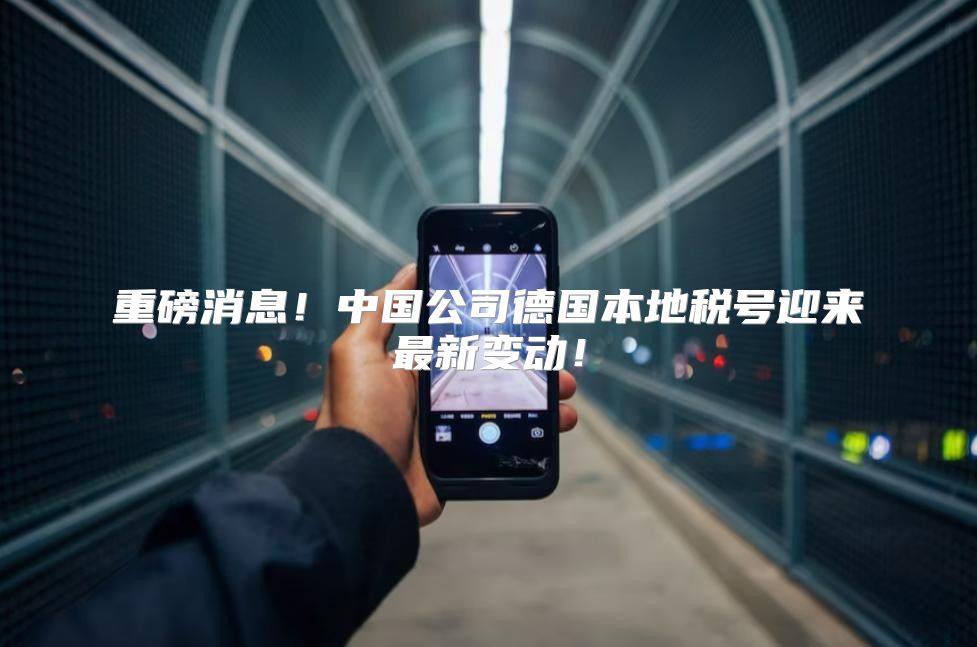 重磅消息！中国公司德国本地税号迎来最新变动！