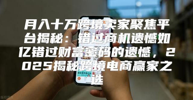 月入十万跨境卖家聚焦平台揭秘：错过商机遗憾如亿错过财富密码的遗憾，2025揭秘跨境电商赢家之选